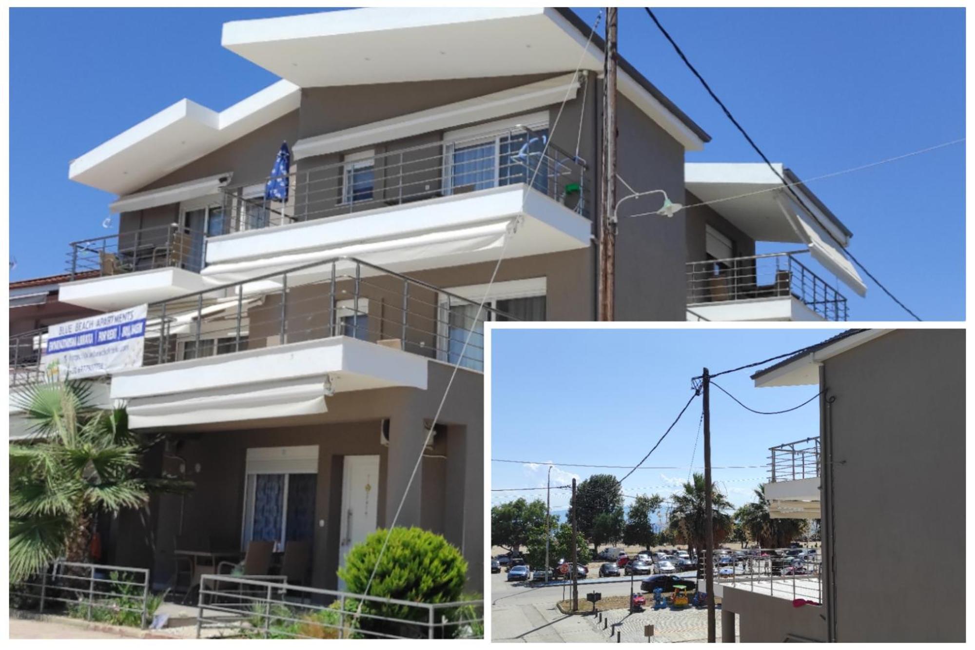Blue Beach Apartments โอฟรีนีออน ภายนอก รูปภาพ